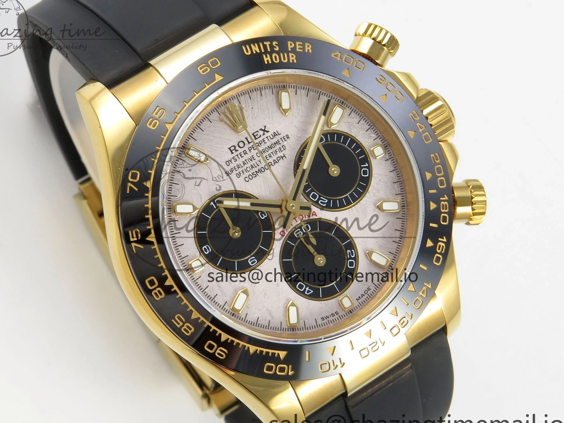 1231 Daytona 116518 QF 1:1 Best Edition Meteorite Dial on Oysterflex Strap SH4130 V11（Gain Weight） Unique 166